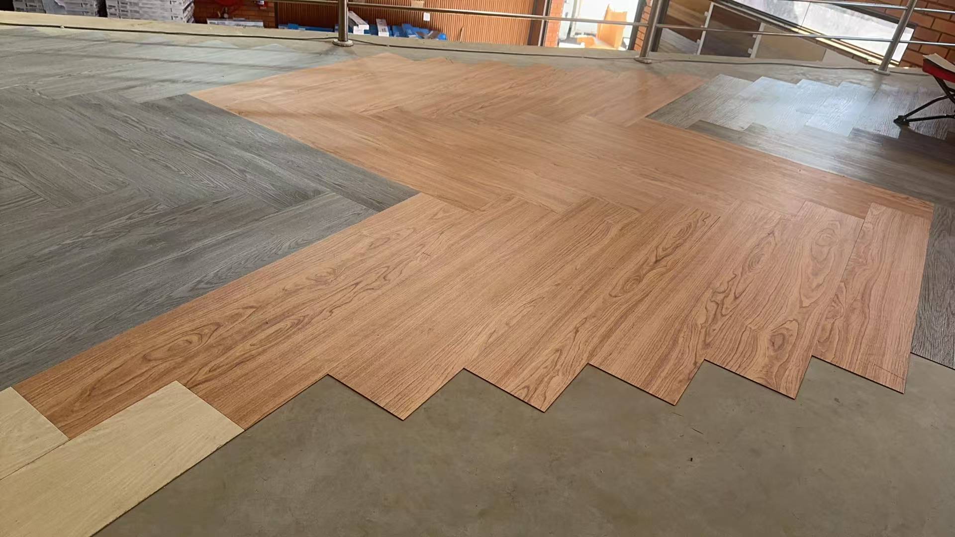 alt="Peel and Stick PVC Tiles Installed in a South African Living Room"
