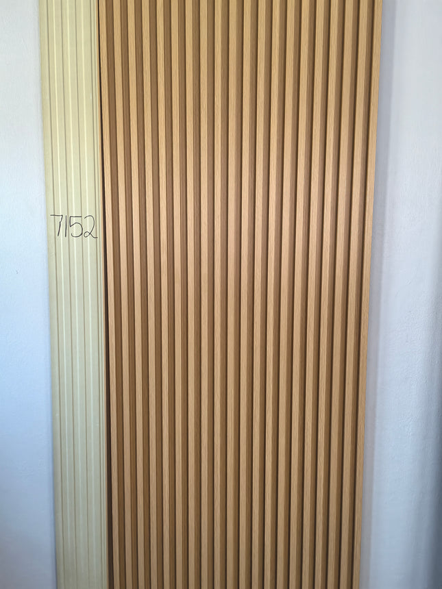 PVC Fluted Wall Panel Decorative Waterproof Panels for Modern Interiors-7152