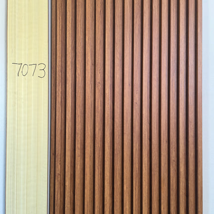 PVC Fluted Wall Panel Decorative Waterproof Panels for Modern Interiors-7073