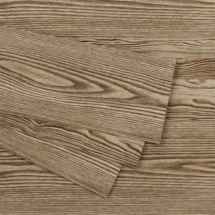 Wood Grain Self-Adhesive PVC Floor Stickers - Waterproof and Wear Resistant - 36 Pieces 5 Square Meters - FD801