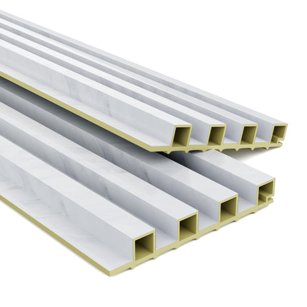 PVC Fluted Wall Panel Decorative Waterproof Panels for Modern Interiors-9006