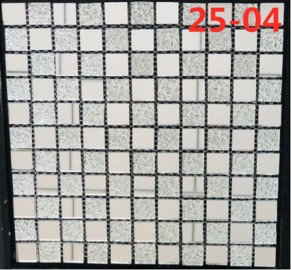 Luxury Mirror Mosaic Wall Tile – 30x30cm Peel and Stick Decorative Panel | Professional Grade for Kitchen & Feature Walls | 30 Sheets/Box