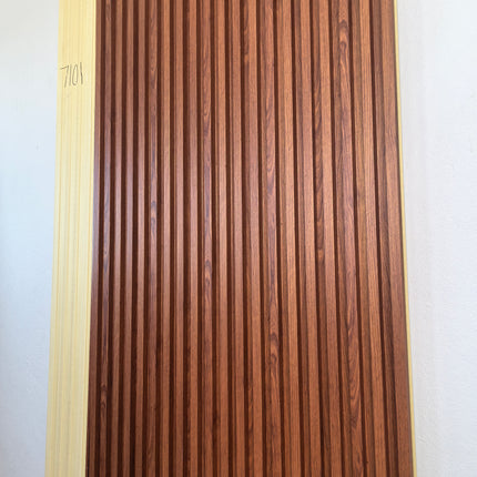 PVC Fluted Wall Panel Decorative Waterproof Panels for Modern Interiors-7101