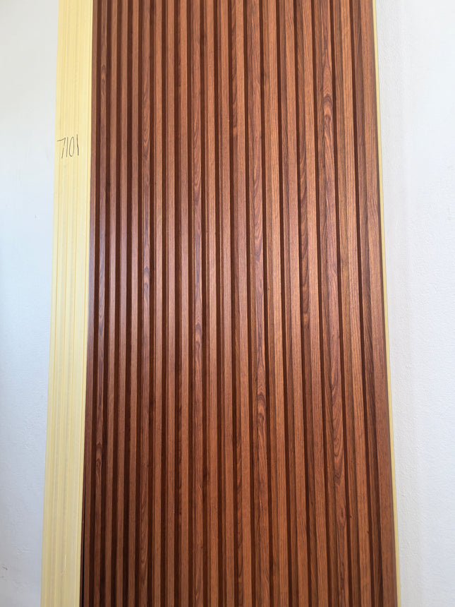 PVC Fluted Wall Panel Decorative Waterproof Panels for Modern Interiors-7101