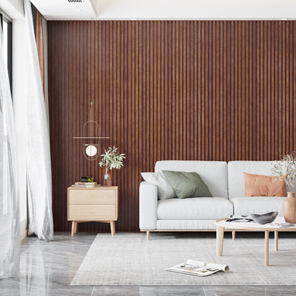 PVC Fluted Wall Panel Decorative Waterproof Panels for Modern Interiors-7073