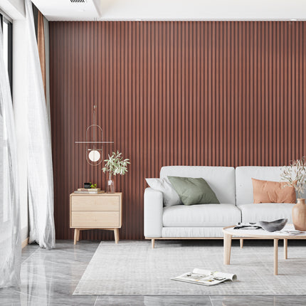 PVC Fluted Wall Panel Decorative Waterproof Panels for Modern Interiors-7071
