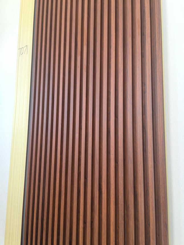 PVC Fluted Wall Panel Decorative Waterproof Panels for Modern Interiors-7071