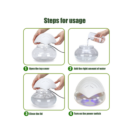 Portable Fresh Air Revitalizer Purifier Air Freshener Humidifier