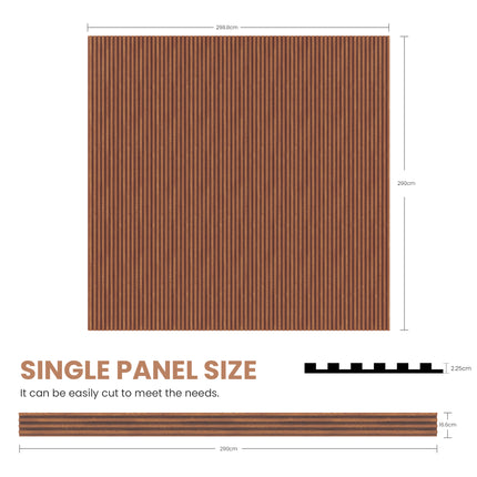 PVC Fluted Wall Panel Decorative Waterproof Panels for Modern Interiors-7101
