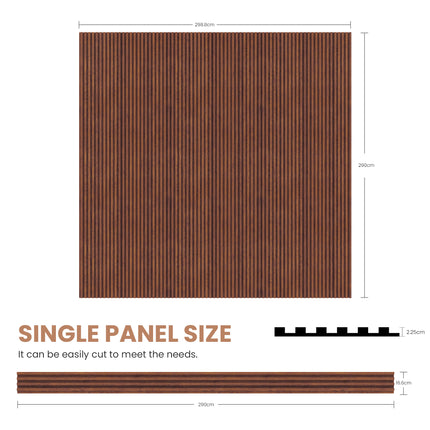 PVC Fluted Wall Panel Decorative Waterproof Panels for Modern Interiors-7073