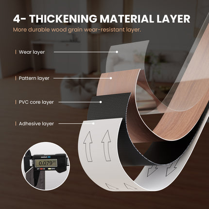 🔥  TINICOO Peel & Stick PVC Flooring – Waterproof, Fireproof & DIY in Minutes (5m²)-810-9