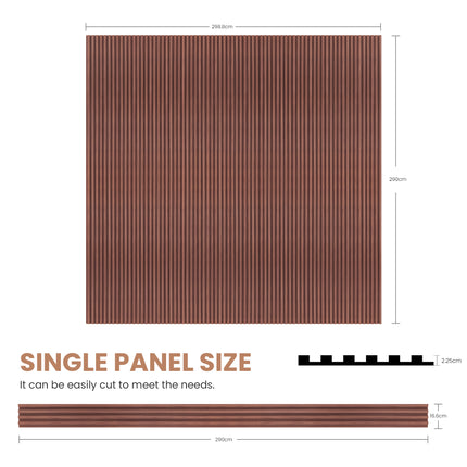 PVC Fluted Wall Panel Decorative Waterproof Panels for Modern Interiors-7071
