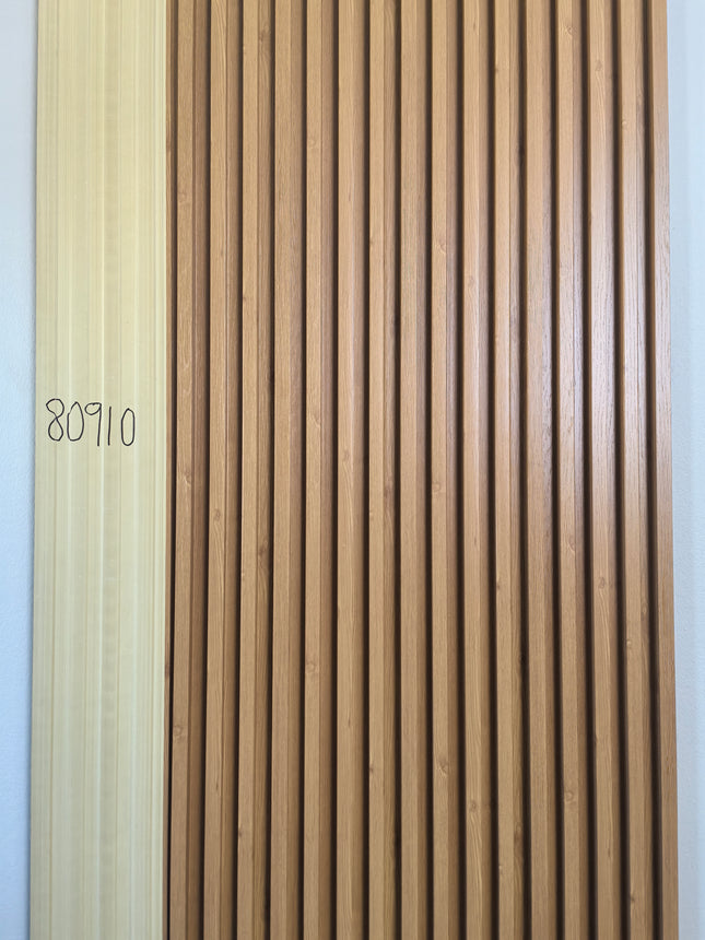 PVC Fluted Wall Panel Decorative Waterproof Panels for Modern Interiors-80910