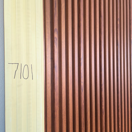 PVC Fluted Wall Panel Decorative Waterproof Panels for Modern Interiors-7101