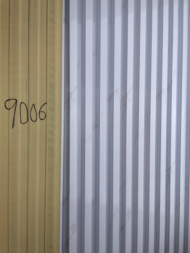 PVC Fluted Wall Panel Decorative Waterproof Panels for Modern Interiors-9006
