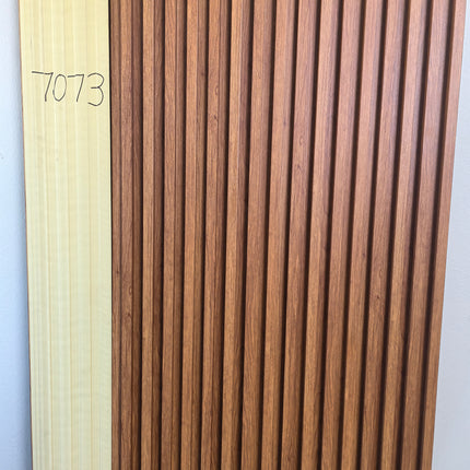 PVC Fluted Wall Panel Decorative Waterproof Panels for Modern Interiors-7073