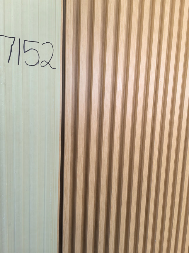 PVC Fluted Wall Panel Decorative Waterproof Panels for Modern Interiors-7152