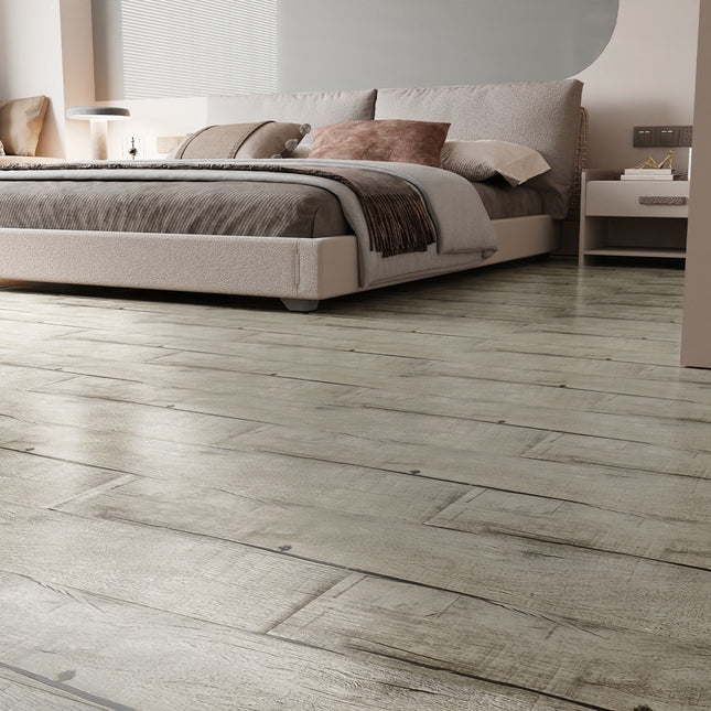 TINICOO Peel & Stick PVC Flooring – Waterproof, Fireproof & DIY