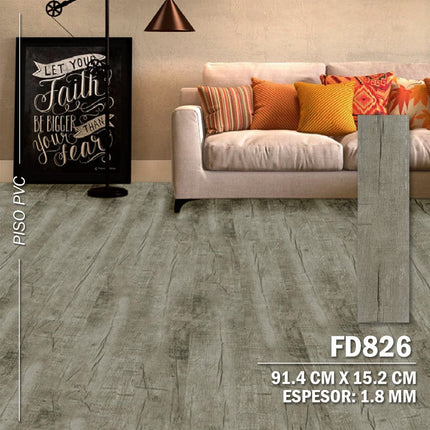 TINICOO Peel & Stick PVC Flooring – Waterproof, Fireproof & DIY
