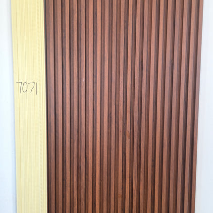 PVC Fluted Wall Panel Decorative Waterproof Panels for Modern Interiors-7071