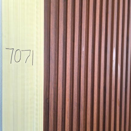 PVC Fluted Wall Panel Decorative Waterproof Panels for Modern Interiors-7071