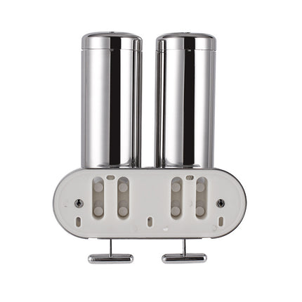 2 in1 Chamber 1000mL Soap Shower Dispenser Wall Mounted Sanitizer Organizer