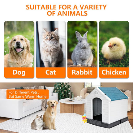 Dog Kennel for Small/Medium-Sized Dogs All Weather Waterproof Dog House