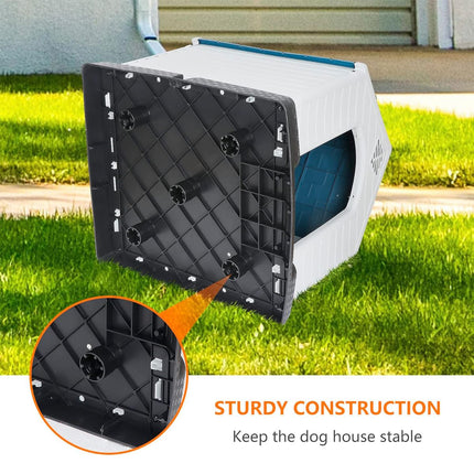Dog Kennel for Small/Medium-Sized Dogs All Weather Waterproof Dog House